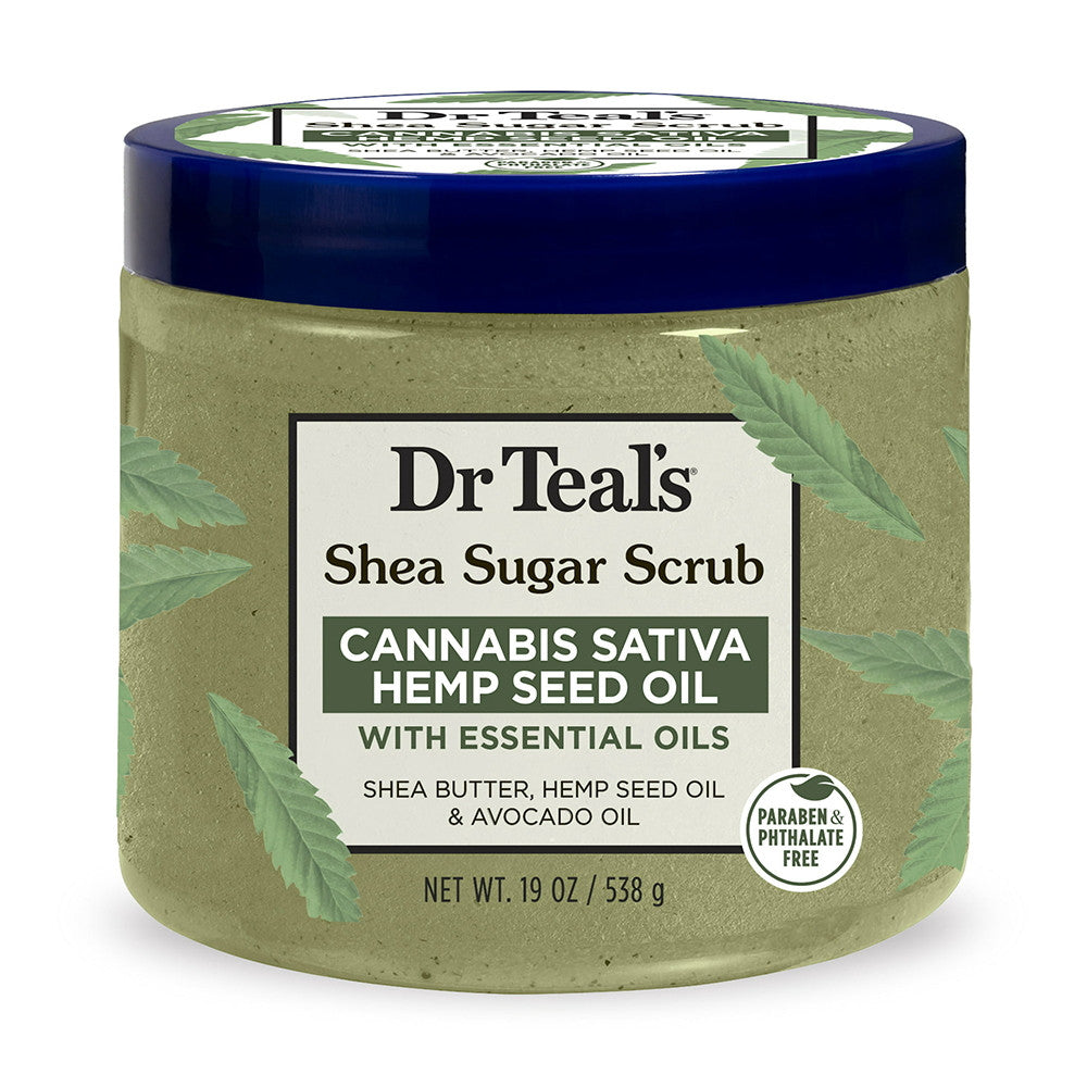 Dr Teal's Shea Sugar Body Scrub Oil 19 Oz